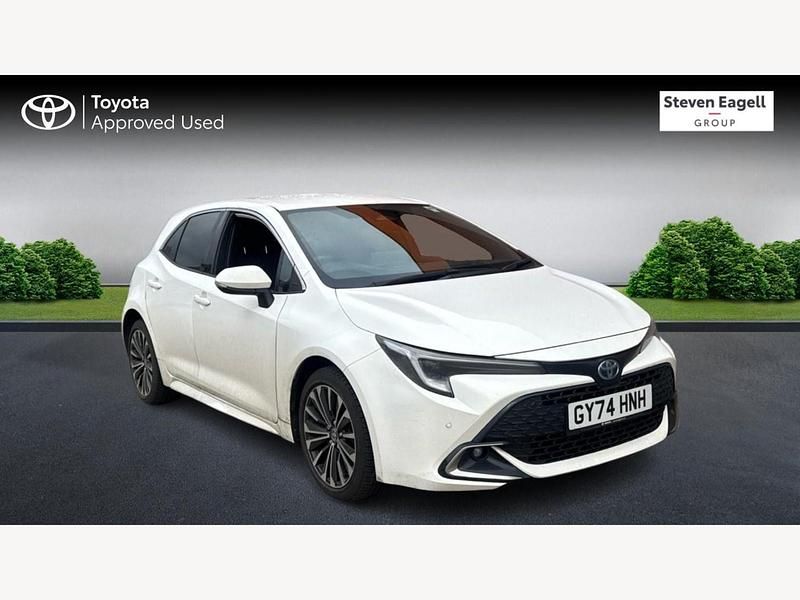 Used Toyota Corolla Design 2024 White Hatchback