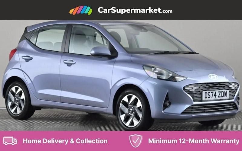 Blue New 2024 Hyundai i10 Advanced Hatchback | £14,176 (Fair price) - Image 1/4