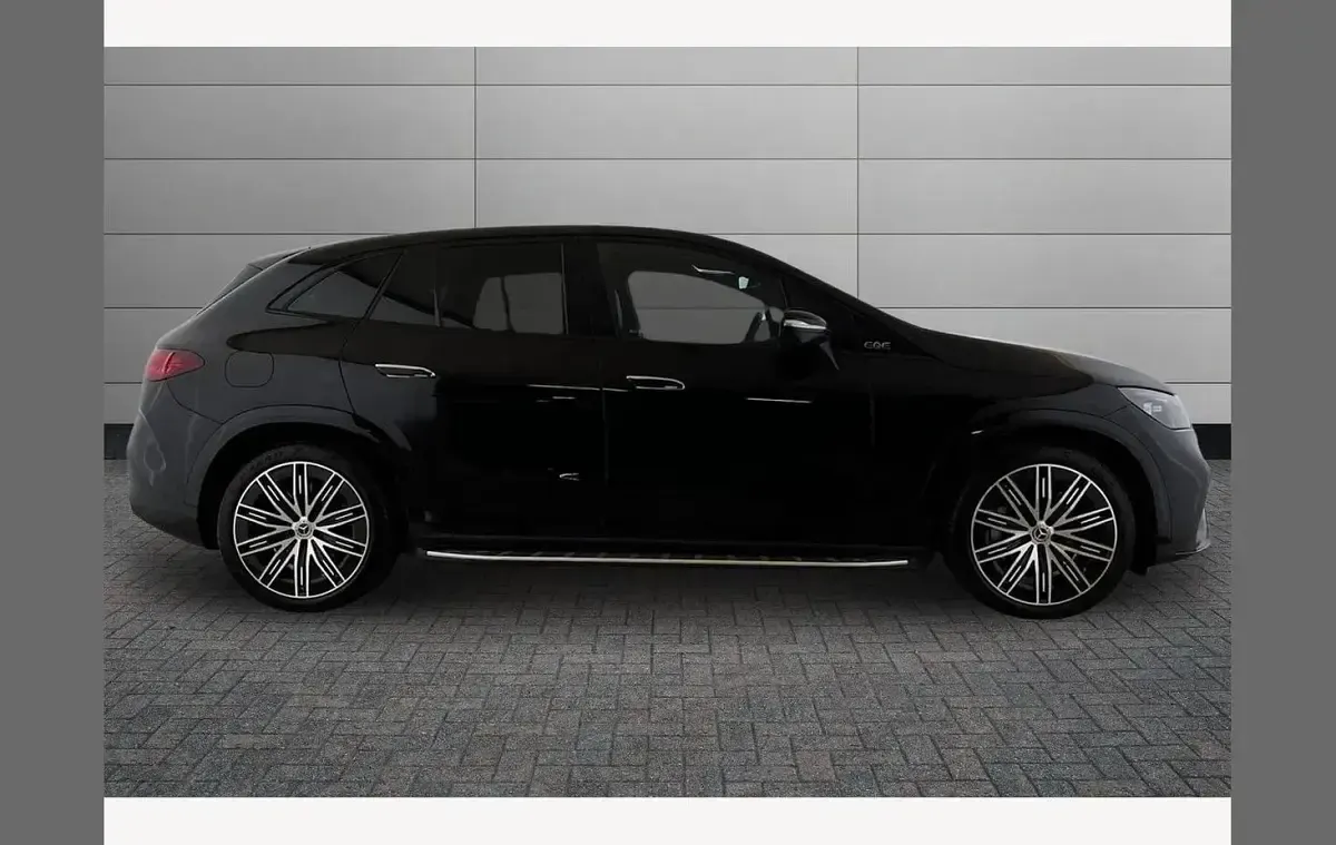 Used Mercedes EQE500 AMG line 300 kW (408 HP) 2025 Black SUV