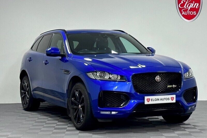 Blue Used 2017 Jaguar F-Pace S SUV | £19,995 (Fair price) - Image 1/1