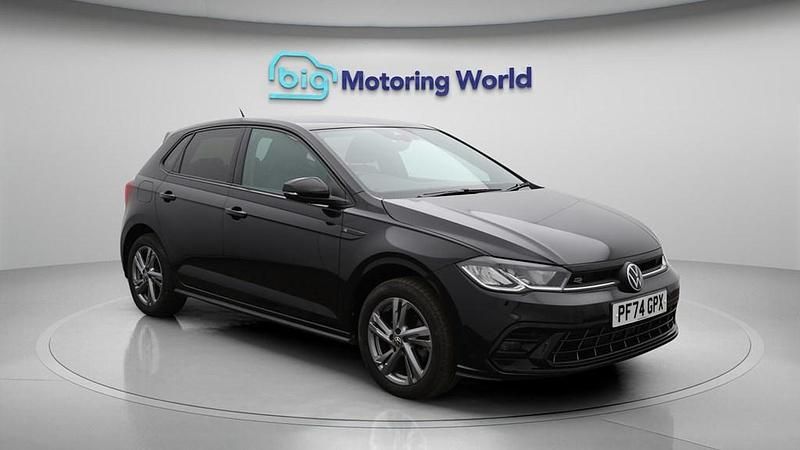 Used VW Polo R-line 115 HP (84 kW) 2024 Black Hatchback