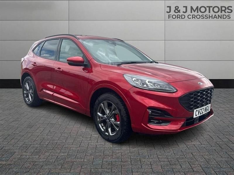 Red Used 2022 Ford Kuga ST-Line SUV | £19,995 (A bit pricey) - Image 1/4