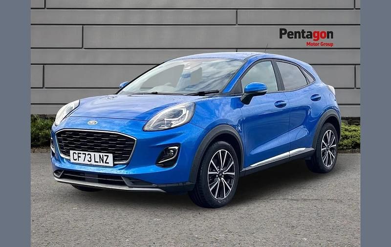 Used Ford Puma Titanium 123 HP (90 kW) 2023 Blue SUV