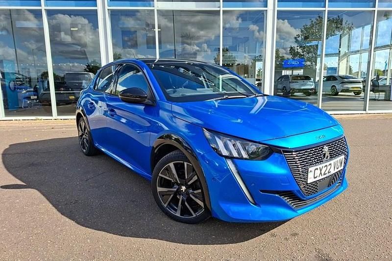 Used Peugeot 208 Premium 129 HP (94 kW) 2022 Blue Hatchback