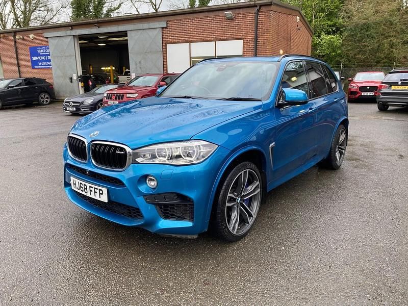 Used BMW X5 M Shadowline 575 HP (422 kW) 2018 Blue SUV