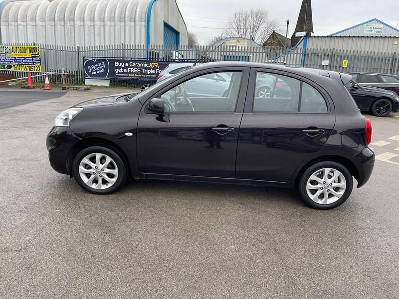 Used Nissan Micra Acenta 2013 Black Hatchback