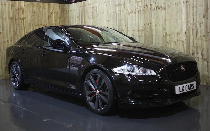 Black Used 2014 Jaguar XJ Portfolio Sedan | £12,795 (Fair price) - Image 1/4
