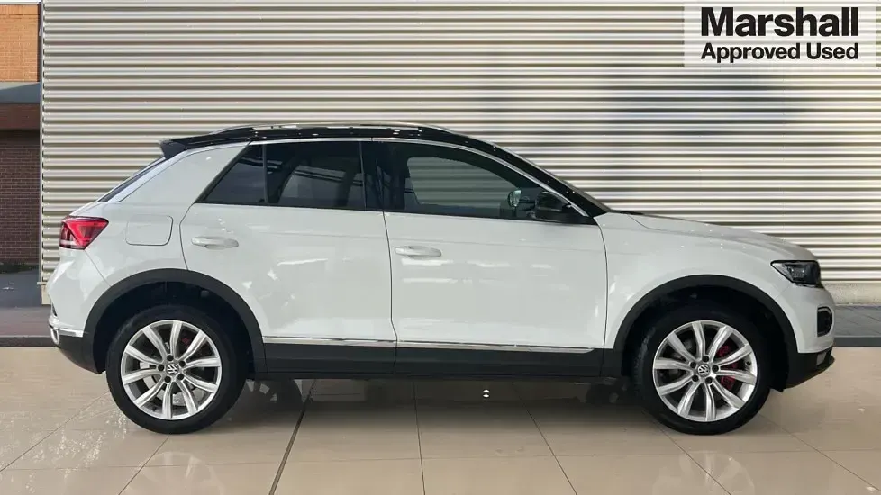Used VW T-Roc SEL 150 HP (110 kW) 2019 White SUV