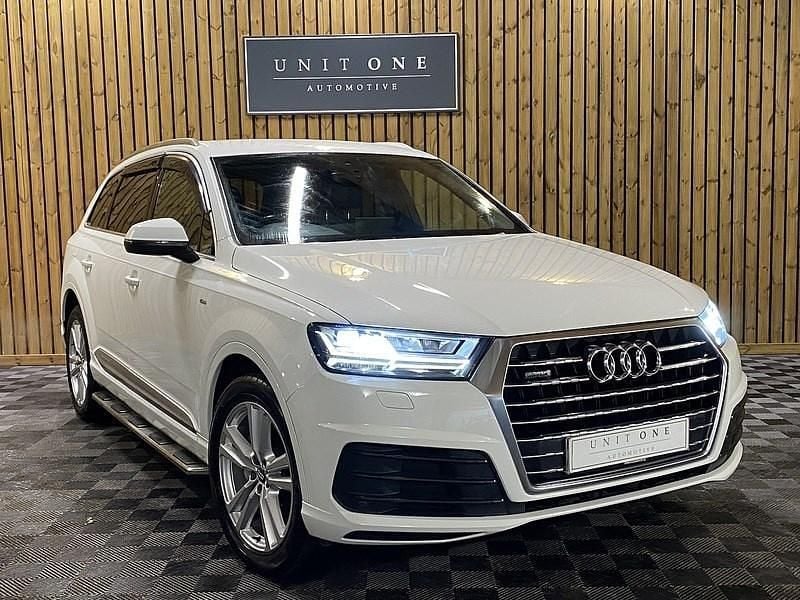 White Used 2016 Audi Q7 S-Line SUV | £19,500 (Fair price) - Image 1/3