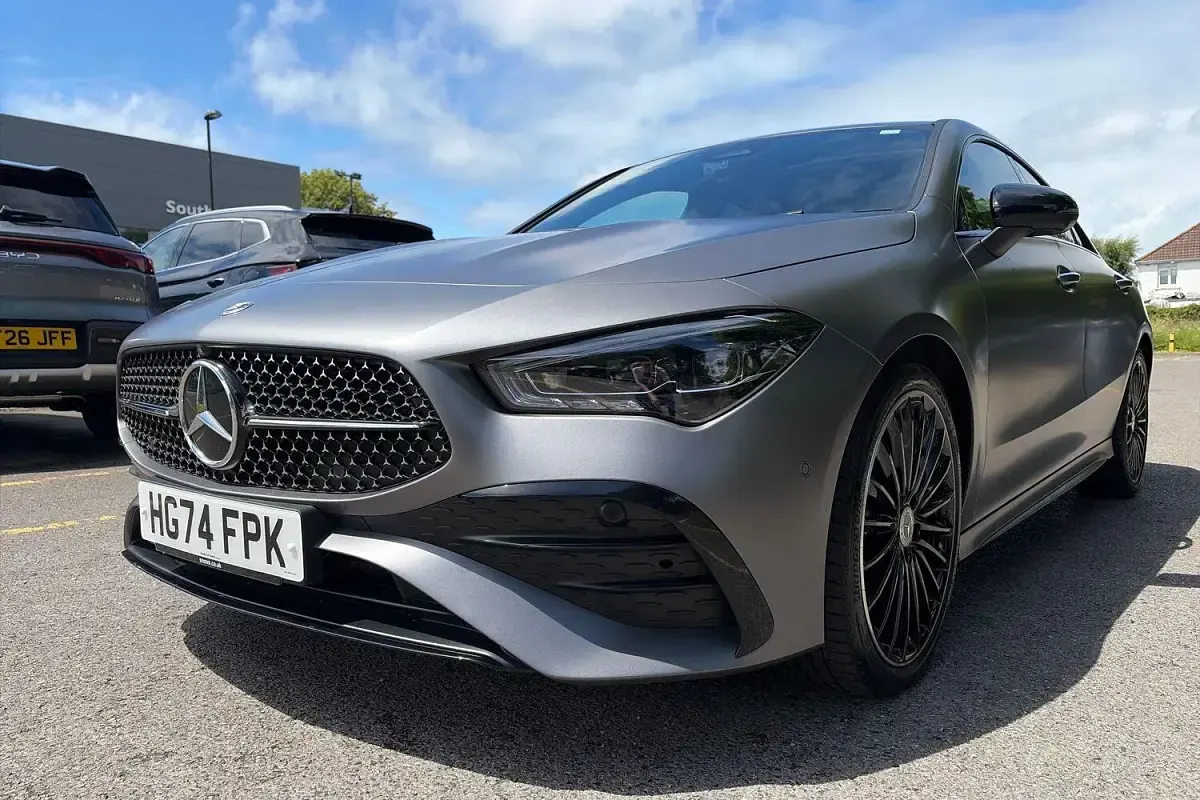 Used Mercedes CLA220 AMG line 190 HP (139 kW) 2024 Grey Coupe