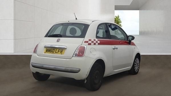 Used Fiat 500 Pop 69 HP (50 kW) 2011 White Hatchback