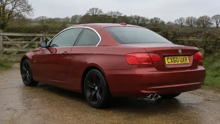 Used BMW 320 Cabriolet 184 HP (135 kW) 2010 Red Cabriolet