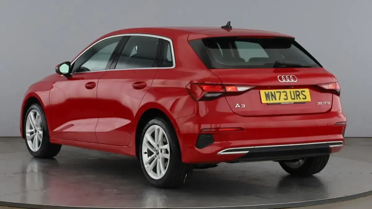 Used Audi A3 Sportback Sport 150 HP (110 kW) 2023 Tango red Hatchback
