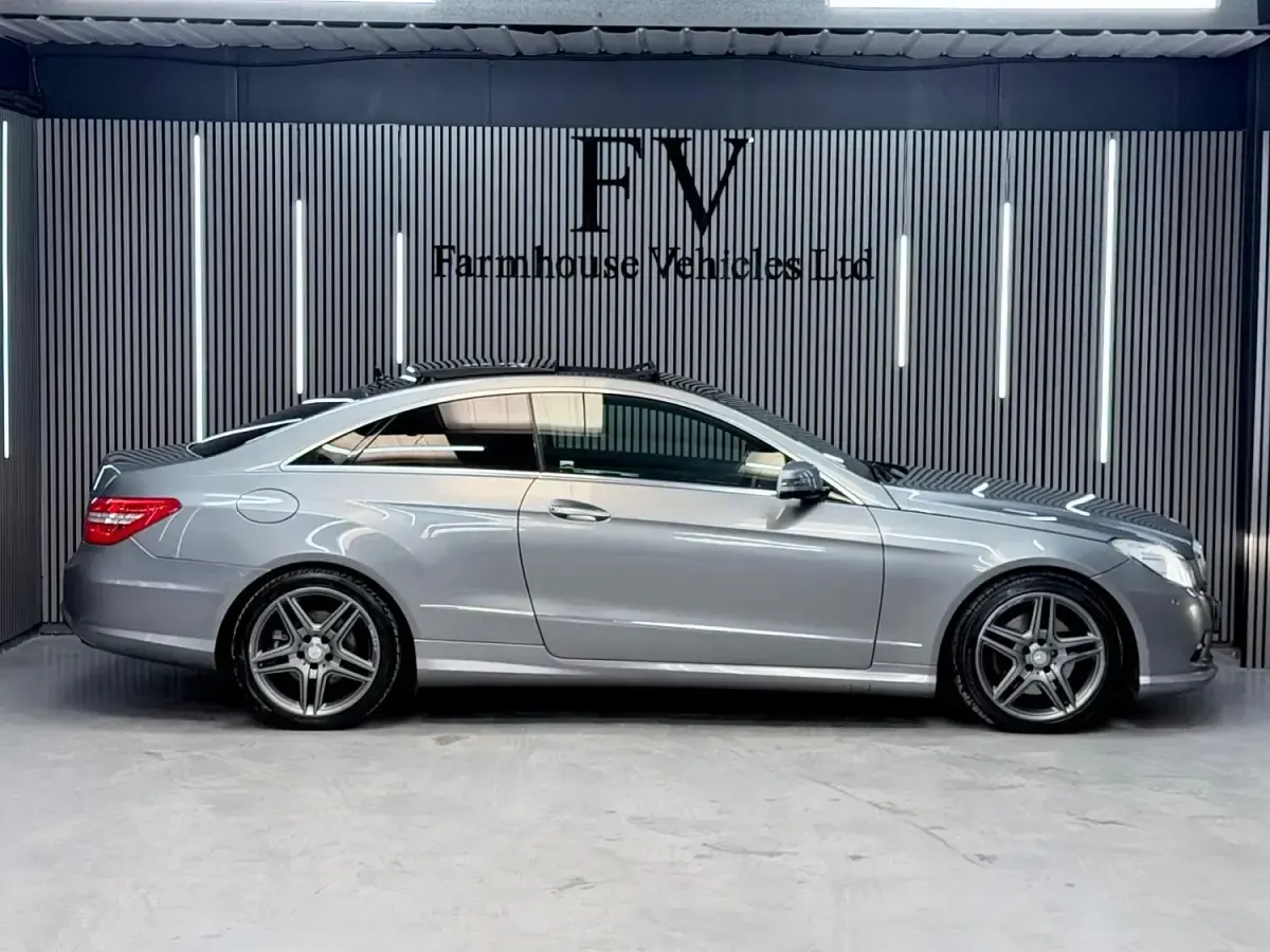 Used Mercedes E250 2013 Silver Coupe
