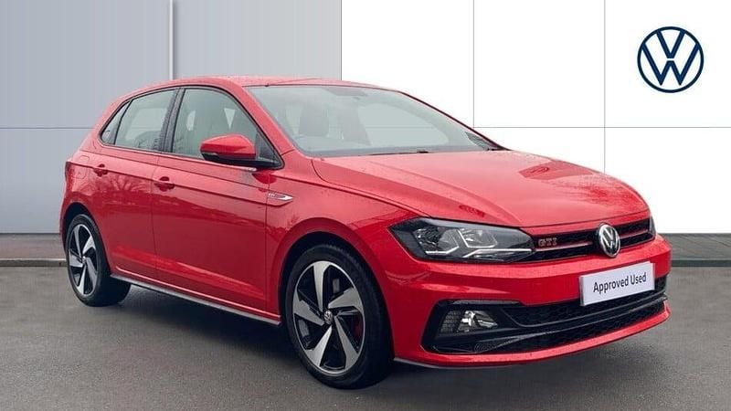 Used VW Polo GTI 200 HP (147 kW) 2020 Red Hatchback