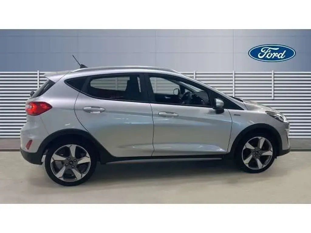Used Ford Fiesta Active 101 HP (74 kW) 2019 Silver Hatchback