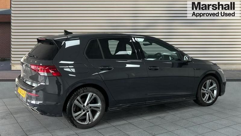 Used VW Golf VIII R-line 130 HP (95 kW) 2022 Grey Hatchback