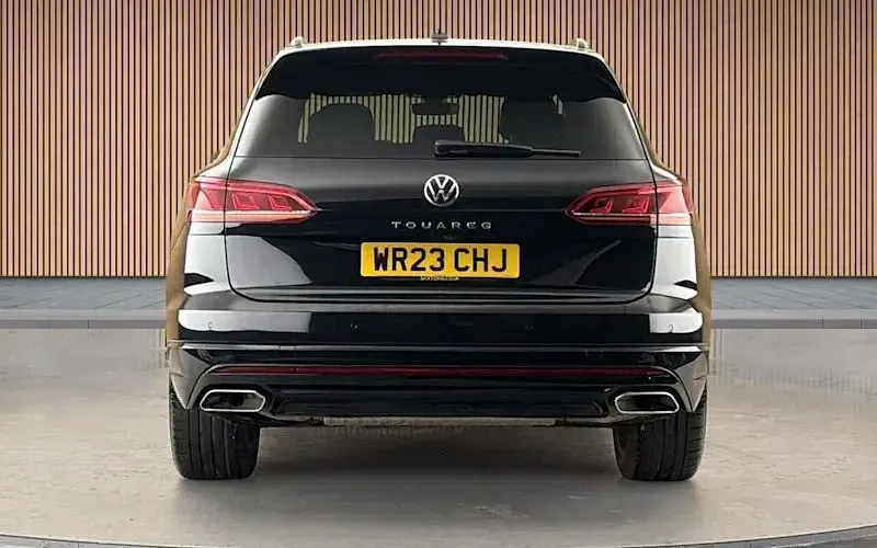 Used VW Touareg Black Edition 231 HP (169 kW) 2022 Grenadilla black SUV