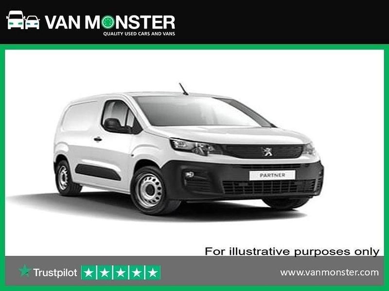White Used 2020 Peugeot Partner MPV | £8,619 (Fair price) - Image 1/2