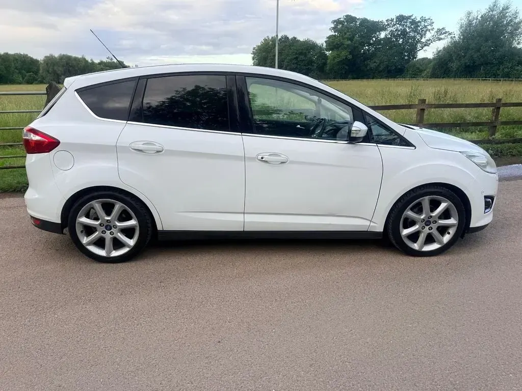 Used Ford C-MAX Titanium X 115 HP (84 kW) 2015 White MPV