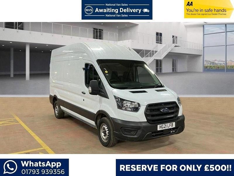 Used Ford Transit S 130 HP (95 kW) 2021 White Van