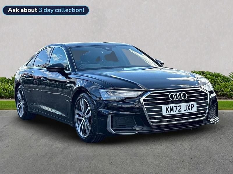 Black Used 2022 Audi A6 S-Line Sedan | £25,485 (Good price) - Image 1/4