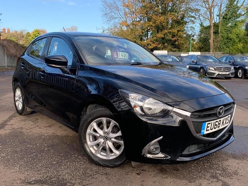 Black Used 2018 Mazda 2 Hatchback | £7,495 (Fair price) - Image 1/4