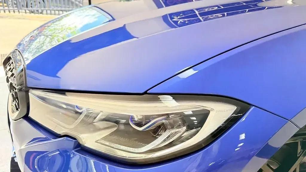 Begagnad BMW 330e M Sport 2020 Blå Sedan