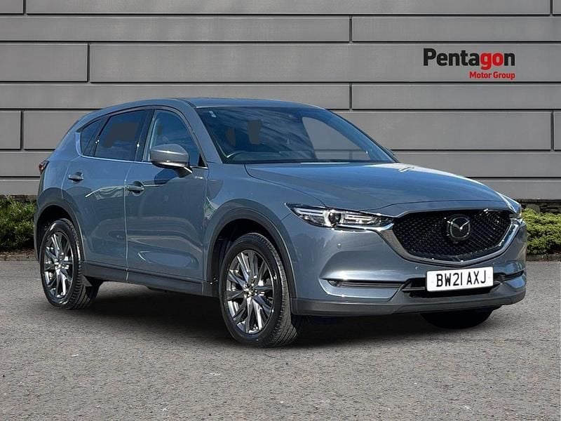 Grey Used 2021 Mazda CX-5 Inclusive SUV | £19,425 (Fair price) - Image 1/3