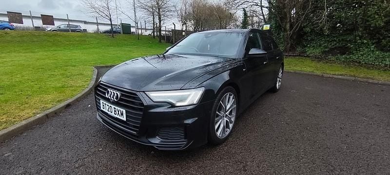 Begagnad Audi A6 Black Edition 204 HK (150 kW) 2020 Svart Kombi