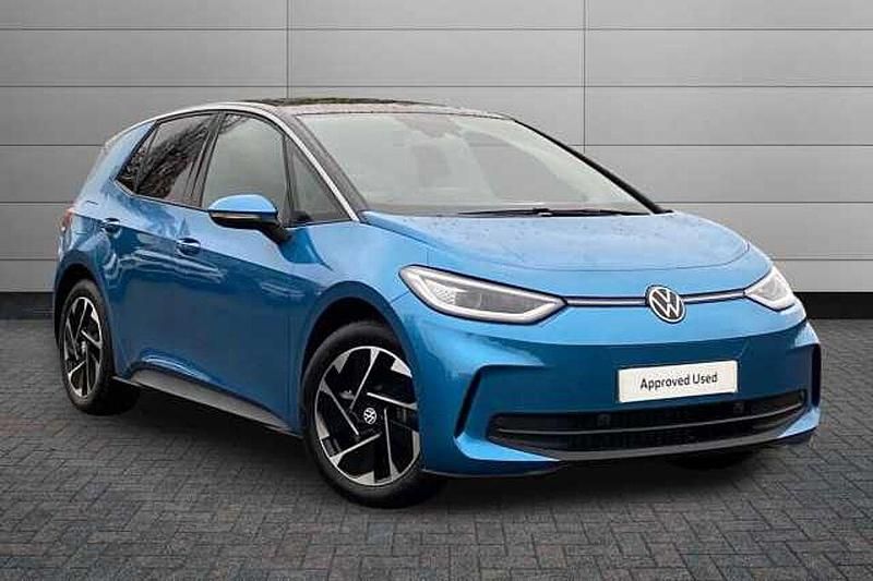 New VW ID.3 Pro 150 kW (204 HP) 2025 Blue Hatchback