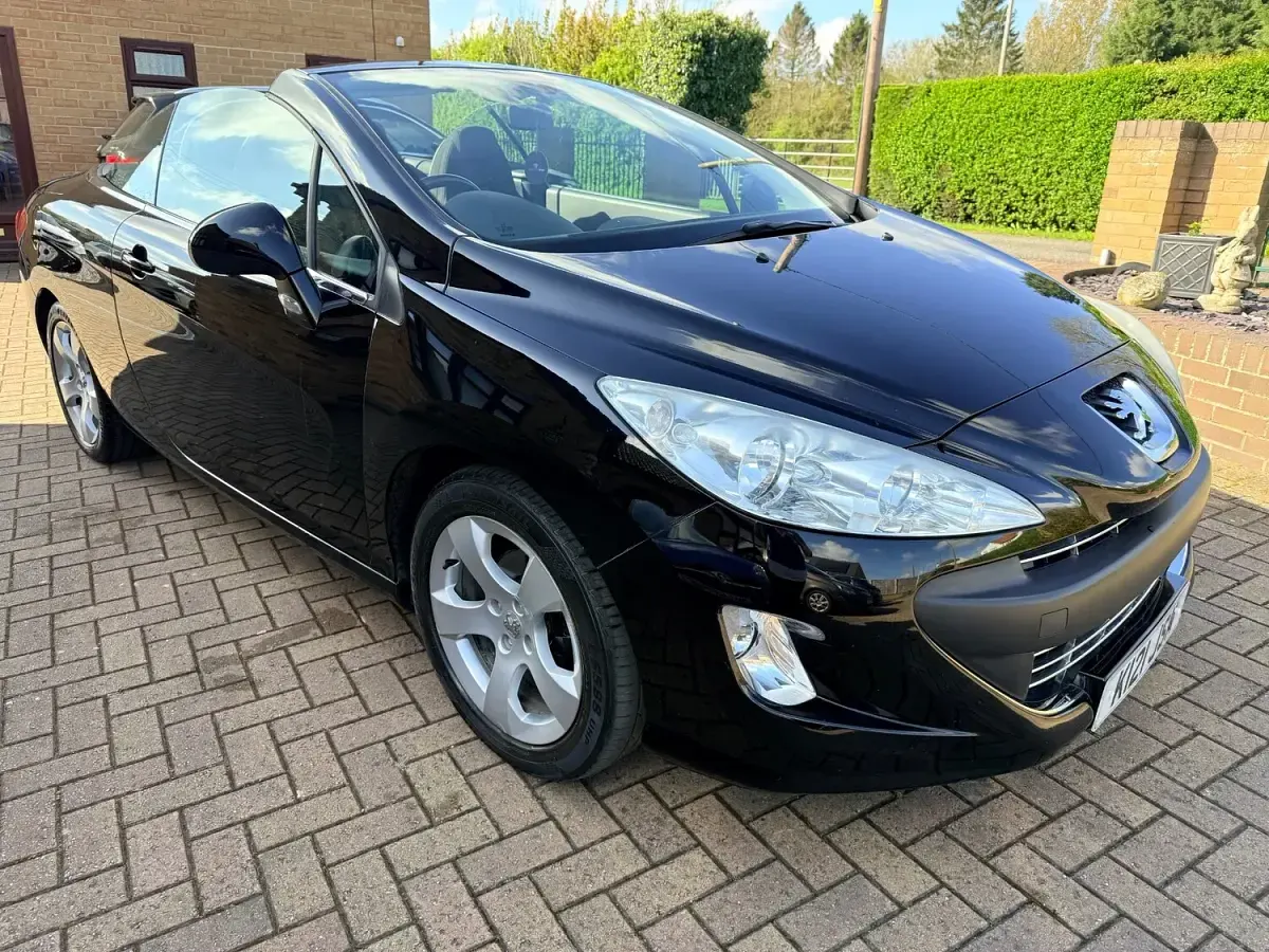 Used Peugeot 308 CC Sport 2011 Black Cabriolet