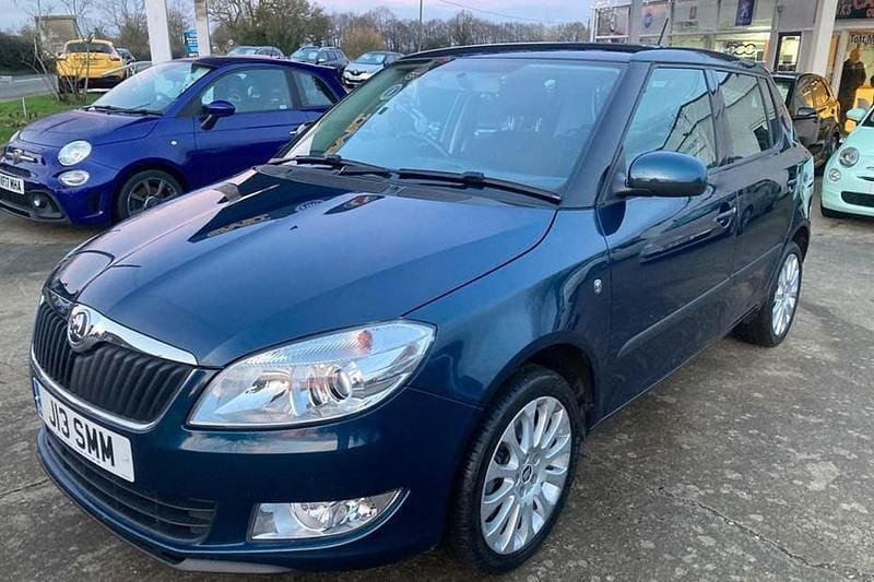 Blue Used 2013 Skoda Fabia Elegance Hatchback | £7,991 (A bit pricey) - Image 1/1