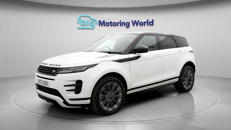 Używany Land Rover Range Rover evoque SE Dynamic 201 KM (147 kW) 2023 Biały SUV