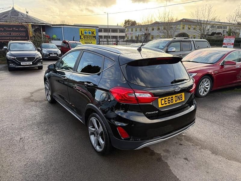 Used Ford Fiesta Active 100 HP (73 kW) 2018 Black Hatchback