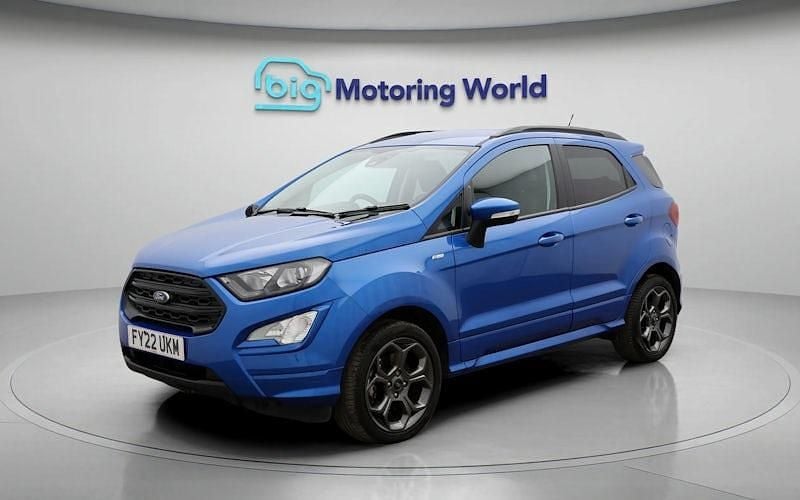 Used Ford Ecosport ST-Line 125 HP (91 kW) 2022 Blue SUV