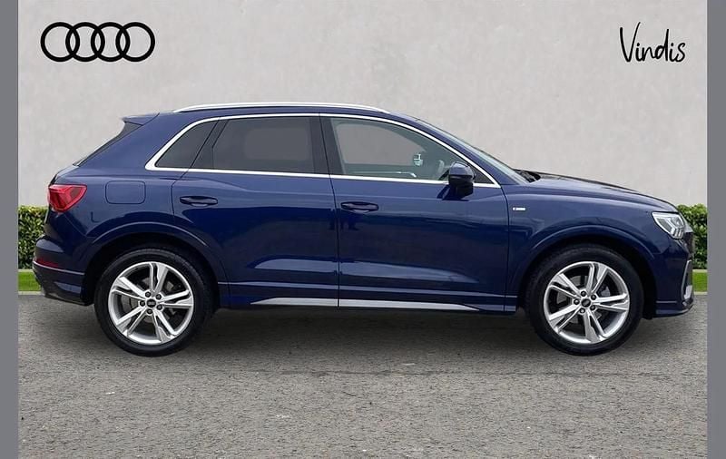 Used Audi Q3 S-Line 150 HP (110 kW) 2022 Blue SUV