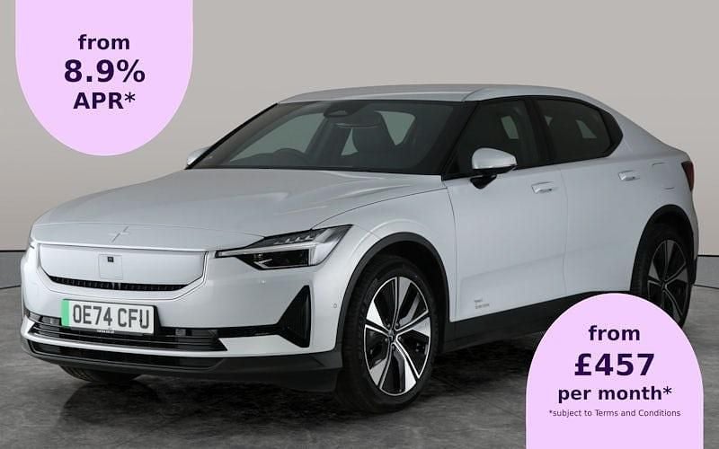 Silver Used 2024 Polestar 2 Long Range Single Motor Sedan | £29,939 (Expensive) - Image 1/2