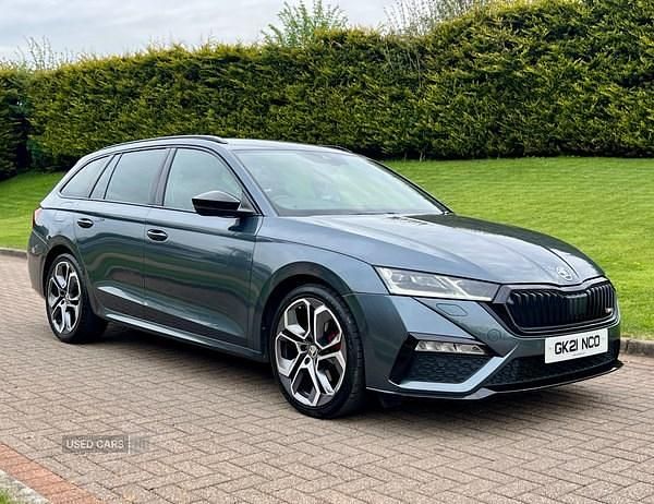 Used Skoda Octavia vRS 200 HP (147 kW) 2021 Grey Estate
