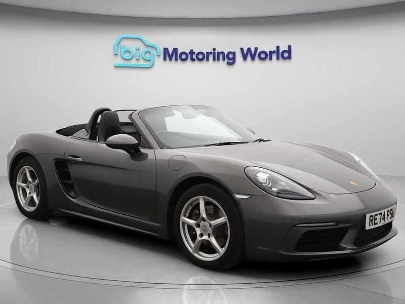 Grey Used 2024 Porsche 718 Boxster Cabriolet | £52,900 (Good price) - Image 1/4