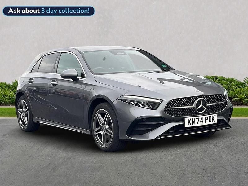 Grey Used 2024 Mercedes A250 AMG Line Premium Hatchback | £27,899 (Expensive) - Image 1/4