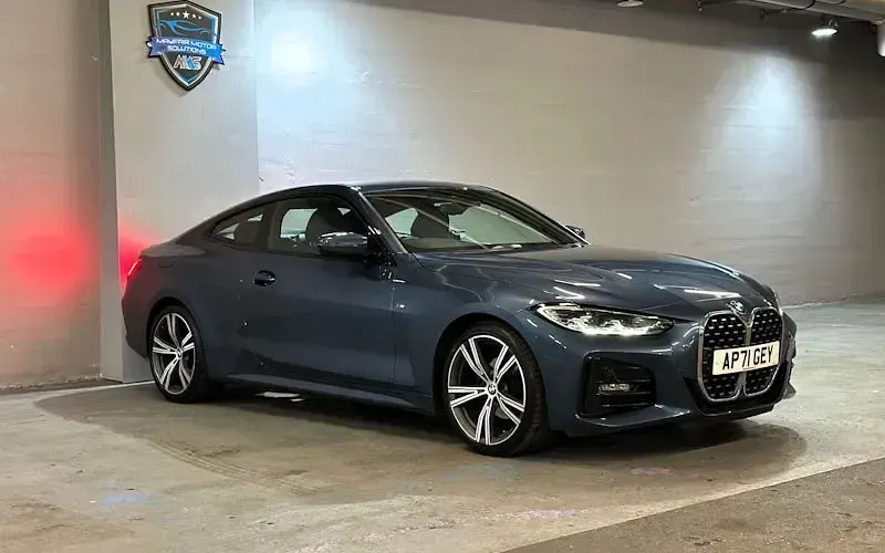 Used BMW 420 M Sport 184 HP (135 kW) 2022 Blue Coupe