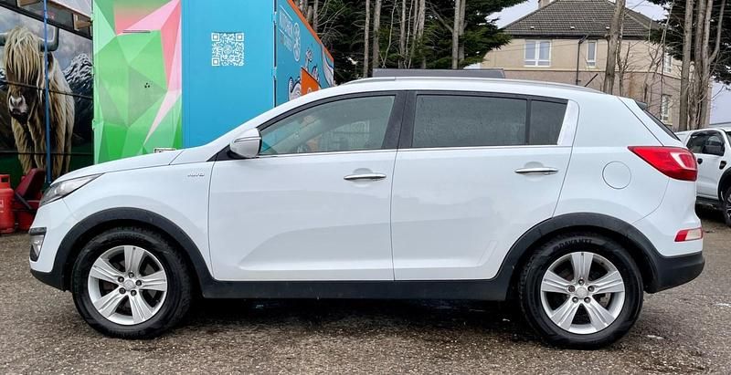 Begagnad Kia Sportage 134 HK (98 kW) 2012 Vit SUV