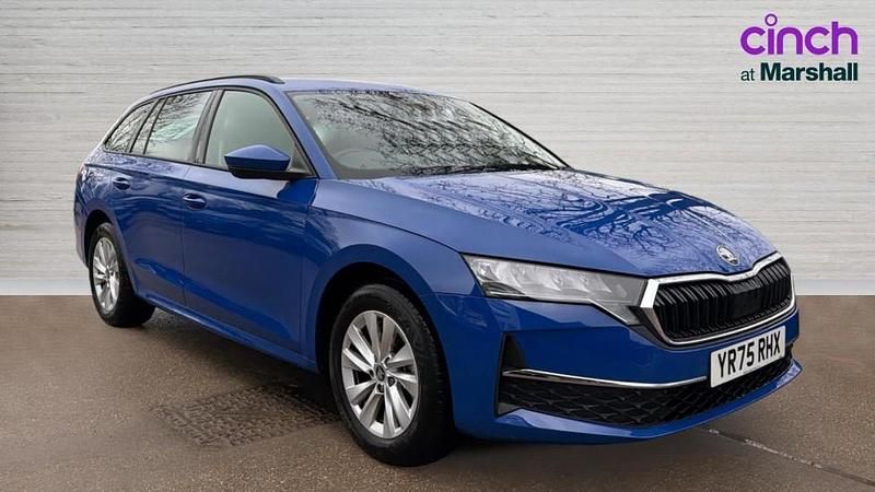 Used Skoda Octavia SE Technology 116 HP (85 kW) 2025 Blue