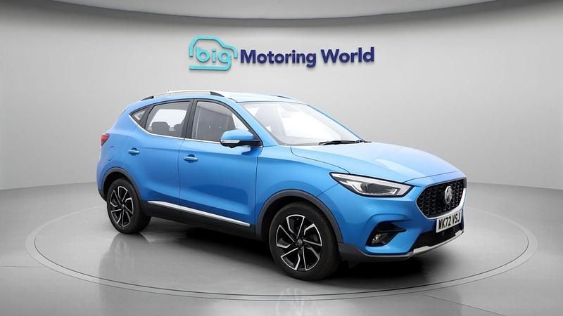 Used MG ZS Exclusive 110 HP (80 kW) 2022 Blue SUV