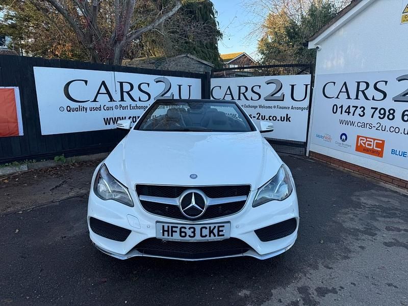 Begagnad Mercedes E250 AMG 2013 Vit Cab