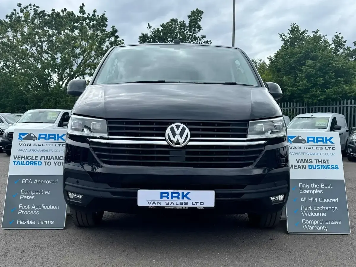 Used VW T6.1 Highline 150 HP (110 kW) 2022 Black Van