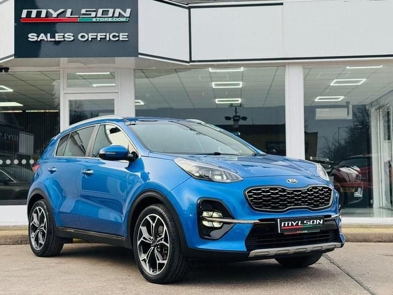 Used Kia Sportage GT-Line 134 HP (98 kW) 2020 Blue SUV