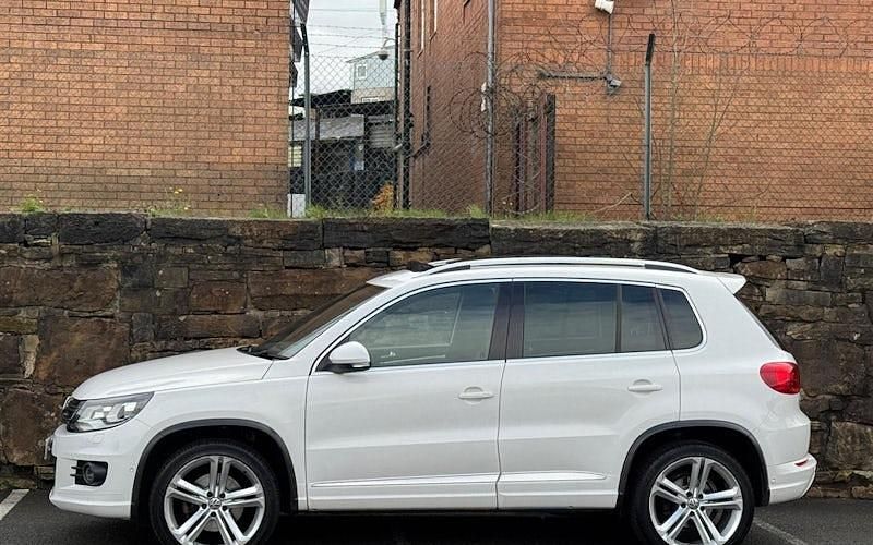 Used VW Tiguan R-line 177 HP (130 kW) 2013 White SUV