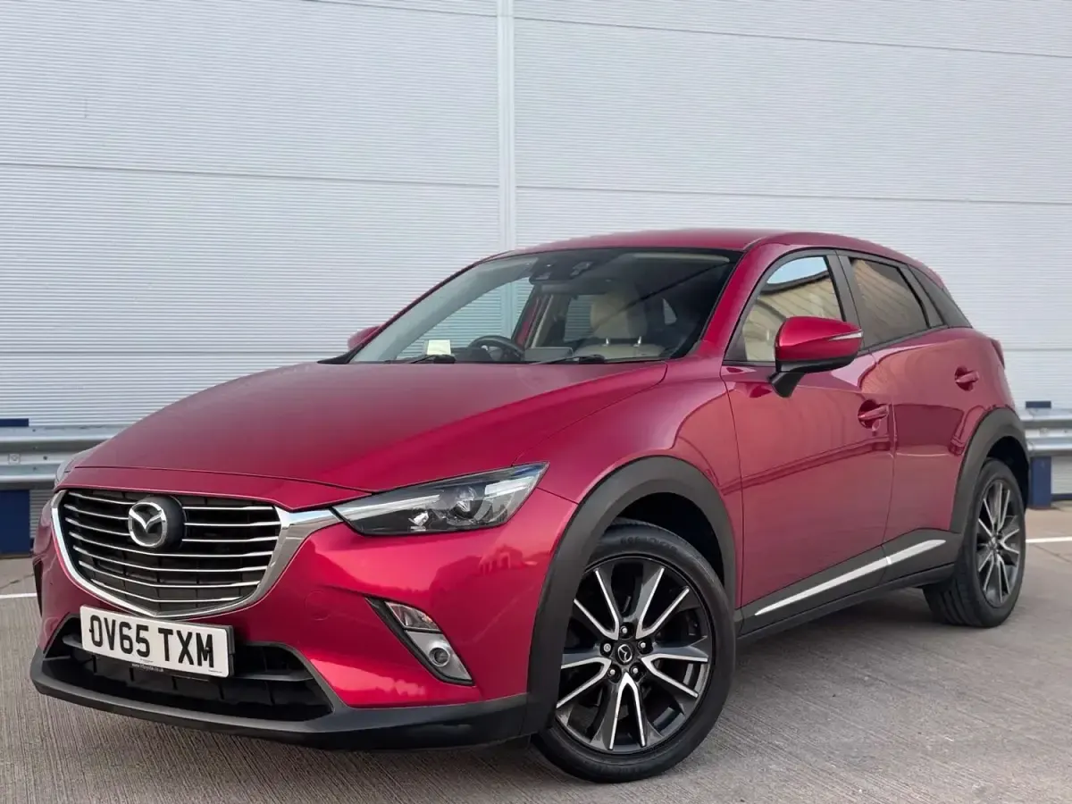 Begagnad Mazda CX-3 Inclusive 120 HK (88 kW) 2015 Röd SUV